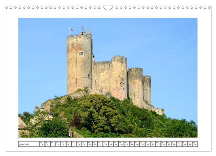Produktbild: Ch&acirc;teaux OCCITANIE (Calendrier mural 2026 DIN A3 vertical), CALVENDO calendrier mensuel