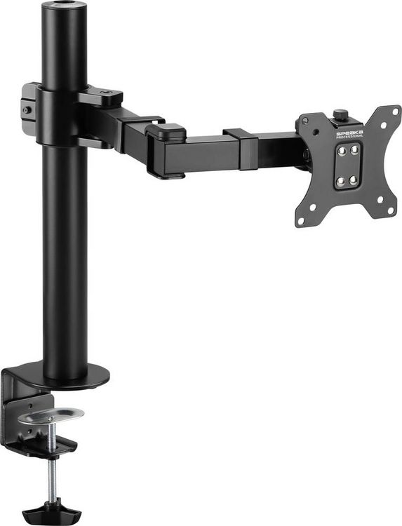Produktbild: SpeaKa Professional Monitorhalterung SP-MM-210 1 Display(s) 43,2 cm (17") - 81,3 cm (32") Schwarz H&ouml;henverstellbar, Neigbar, Schwenkbar, Drehbar
