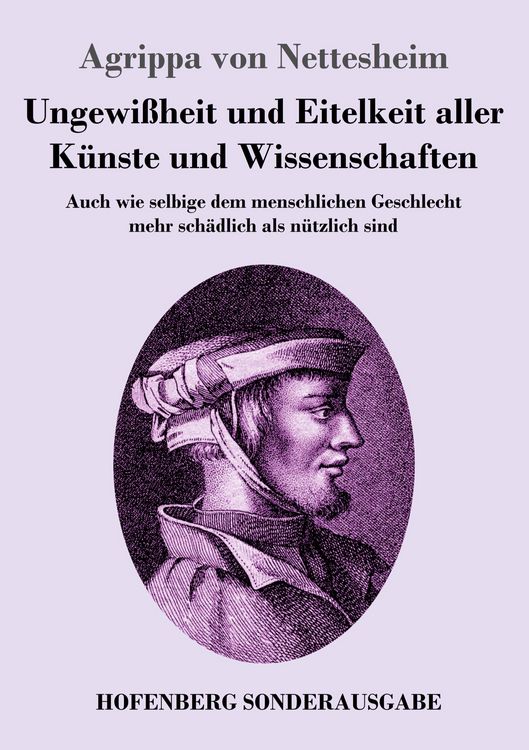 Produktbild: Ungewi&szlig;heit und Eitelkeit aller K&uuml;nste und Wissenschaften