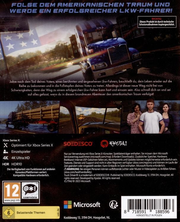 Produktbild: Truck Driver - The American Dream