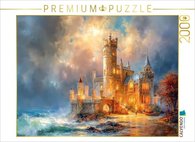 Produktbild: CALVENDO Puzzle M&auml;rchenhafte Schl&ouml;sser | 2000 Teile Lege-Gr&ouml;&szlig;e 90x67cm Foto-Puzzle f&uuml;r gl&uuml;ckliche Stunden