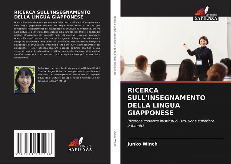 Produktbild: RICERCA SULL'INSEGNAMENTO DELLA LINGUA GIAPPONESE