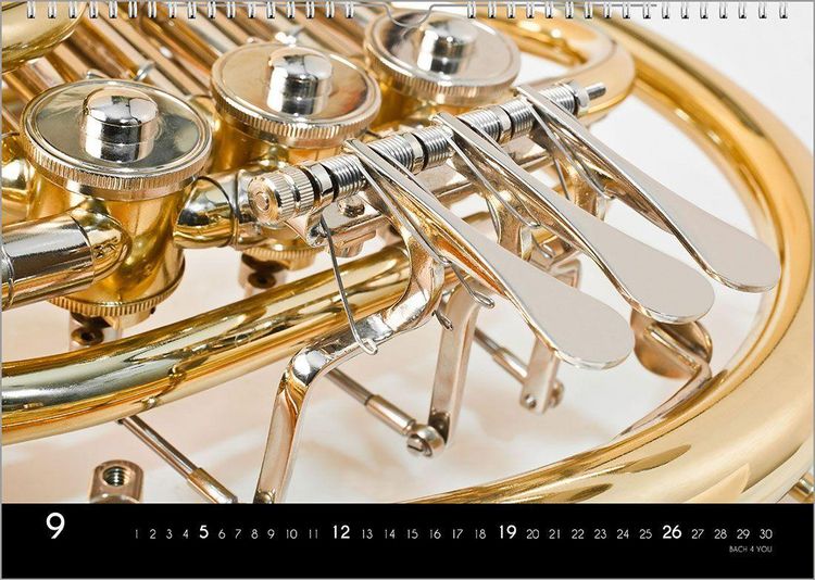Produktbild: Musikinstrumente, ein Musik-Kalender 2027, DIN A4