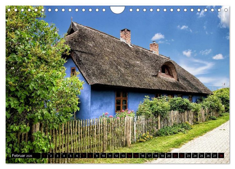 Produktbild: Das idyllische Usedom (Wandkalender 2026 DIN A4 quer), CALVENDO Monatskalender