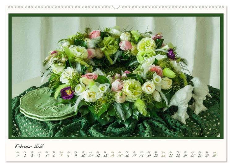 Produktbild: Raum f&uuml;r Blumen (hochwertiger Premium Wandkalender 2026 DIN A2 quer), Kunstdruck in Hochglanz