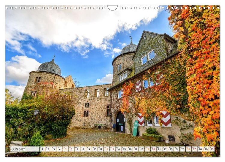 Produktbild: Naturpark Reinhardswald - Wo die Sababurg auf die Weser trifft (Wandkalender 2027 DIN A3 quer), CALVENDO Monatskalender