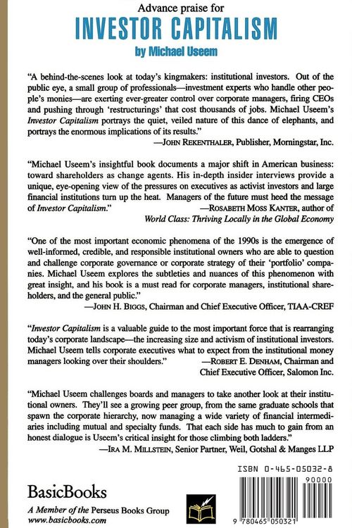 Produktbild: Investor Capitalism