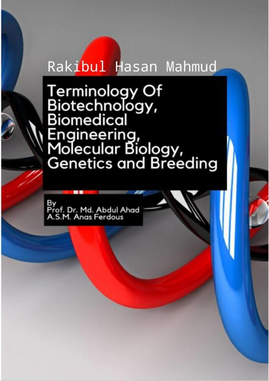 Produktbild: Terminology Of Biotechnology, Bio Medical Engineering, Molecular Biology, Genetics and Breeding