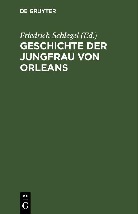 Produktbild: Geschichte der Jungfrau von Orleans