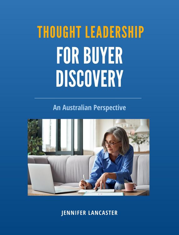 Produktbild: Thought Leadership for Buyer Discovery