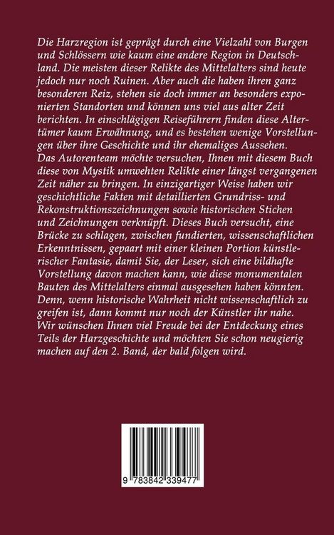 Produktbild: Burgen und Schl&ouml;sser der Harzregion