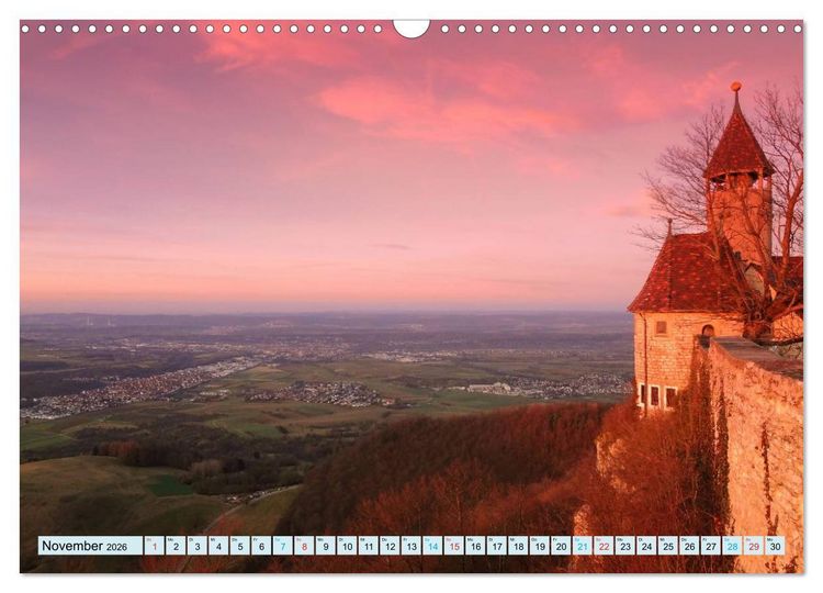 Produktbild: Stimmungsvolle Schw&auml;bische Alb (Wandkalender 2026 DIN A3 quer), CALVENDO Monatskalender