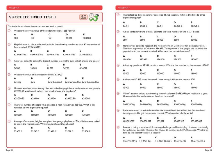 Produktbild: 11+ Maths Arithmetic and Word Problems Support and Practice Workbook