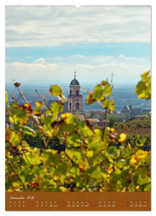 Produktbild: Reise durchs Elsass (Wandkalender 2026 DIN A2 hoch), CALVENDO Monatskalender
