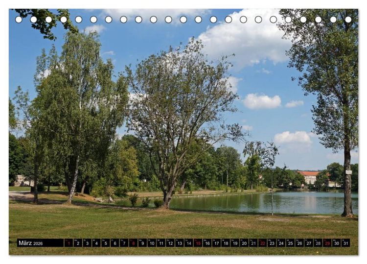 Produktbild: Musik- und Bergstadt Sondershausen/Th&uuml;ringen (Tischkalender 2026 DIN A5 quer), CALVENDO Monatskalender