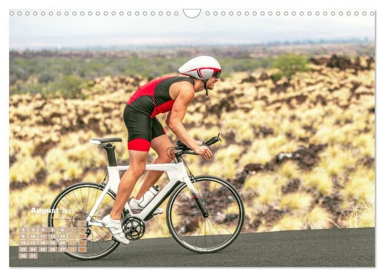 Produktbild: Triathlon: Mit Leidenschaft zur pers&ouml;nlichen Bestzeit (Wandkalender 2027 DIN A3 quer), CALVENDO Monatskalender