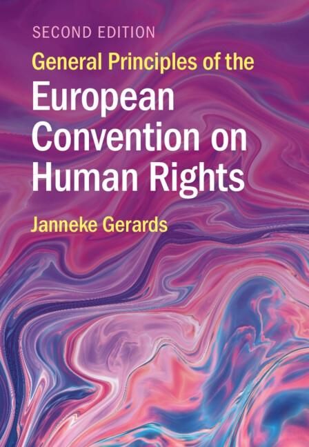 Produktbild: General Principles of the European Convention on Human Rights