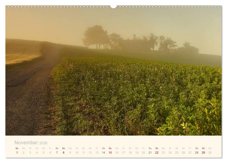 Produktbild: Unterwegs in den Marken (Wandkalender 2026 DIN A2 quer), CALVENDO Monatskalender