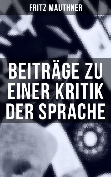 Produktbild: Beitr&auml;ge zu einer Kritik der Sprache