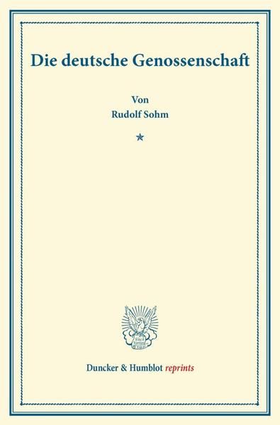 Produktbild: Die deutsche Genossenschaft.