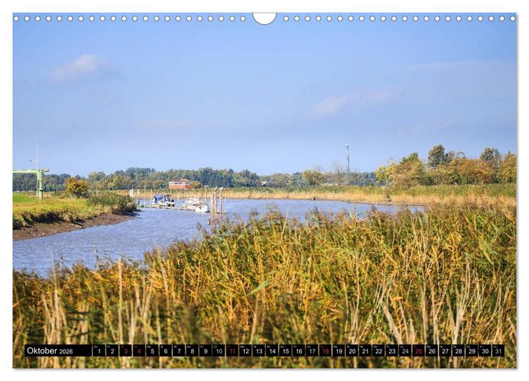 Produktbild: Sch&ouml;nes Ostfriesland (Wandkalender 2026 DIN A3 quer), CALVENDO Monatskalender