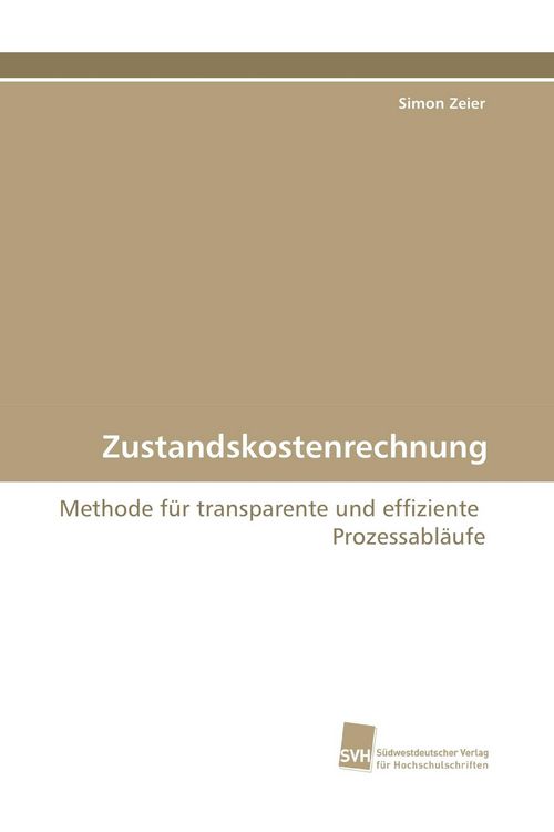 Produktbild: Zustandskostenrechnung
