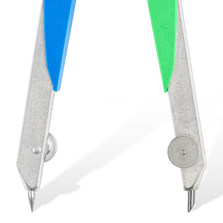 Produktbild: STAEDTLER Mars comfort 556, Pr&auml;zisions-Geometriezirkel, Zirkel, neon blau/gr&uuml;n 556 00-N1