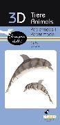 Produktbild: 3D Papiermodell. Delfin