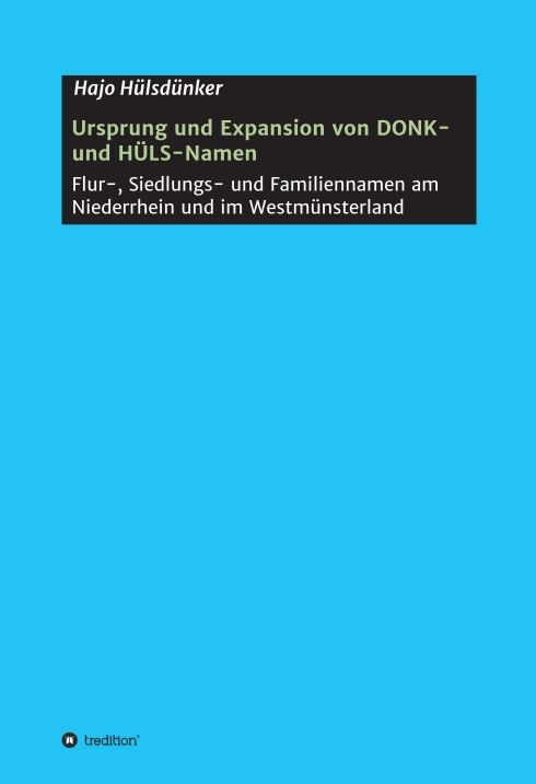 Produktbild: Ursprung und Expansion von DONK- und H&Uuml;LS-Namen