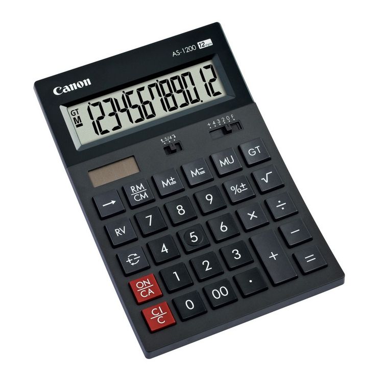 Produktbild: CANON Tischrechner AS-1200