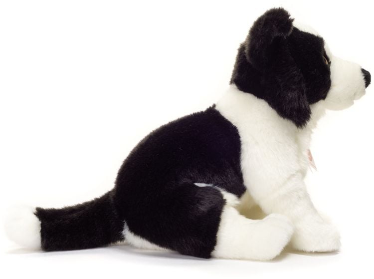 Produktbild: Teddy Hermann 91959 - Border Collie Welpe sitzend, Stofftier, Pl&uuml;schtier, 25cm