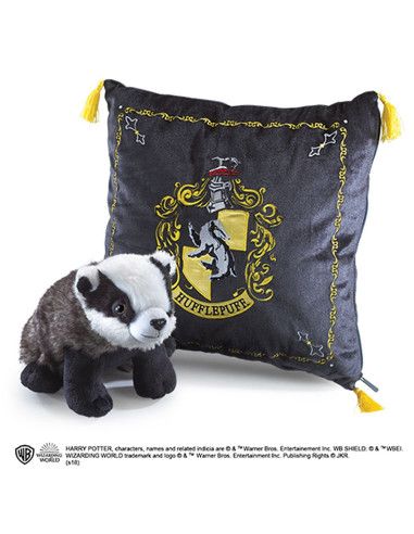 Produktbild: HP Kissen+Pl&uuml;sch Hufflepuff