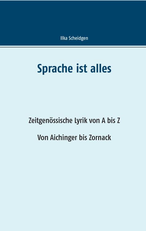 Produktbild: Sprache ist alles