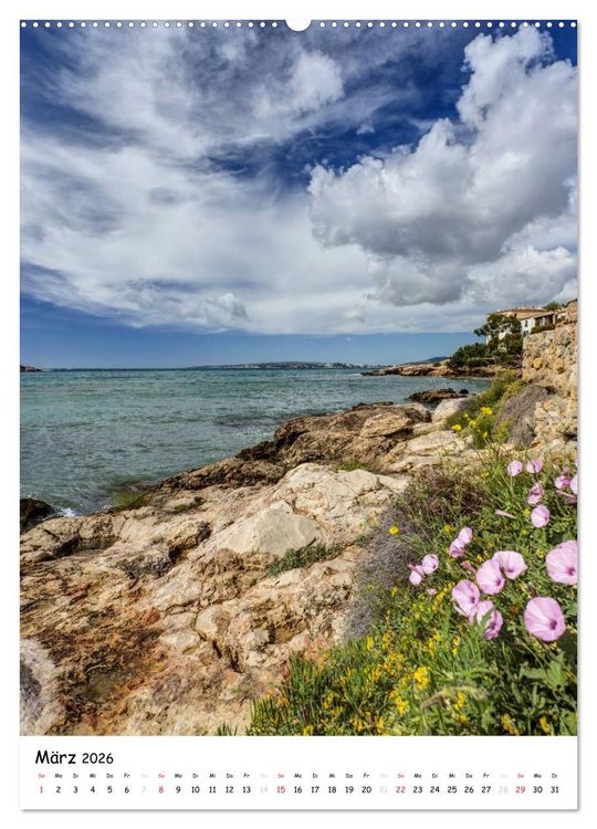 Produktbild: Mallorca - wild und romantisch (Wandkalender 2026 DIN A2 hoch), CALVENDO Monatskalender
