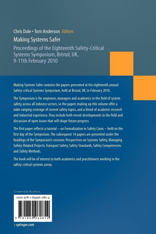 Produktbild: Making Systems Safer
