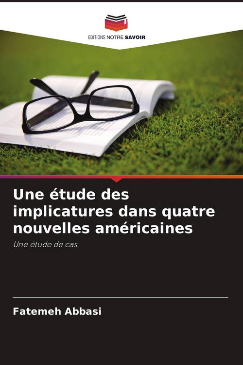 Produktbild: Une &eacute;tude des implicatures dans quatre nouvelles am&eacute;ricaines