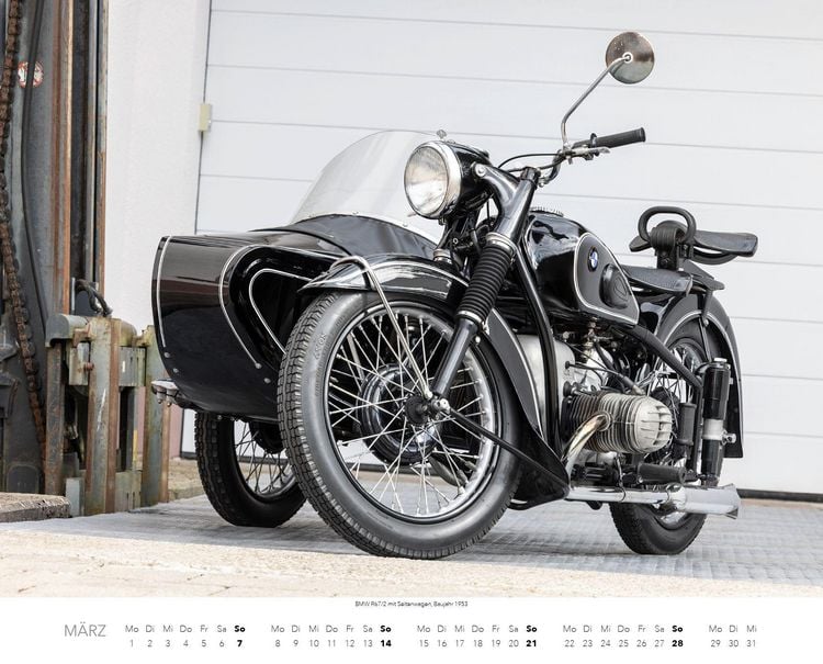 Produktbild: BMW Motorr&auml;der Kalender 2027