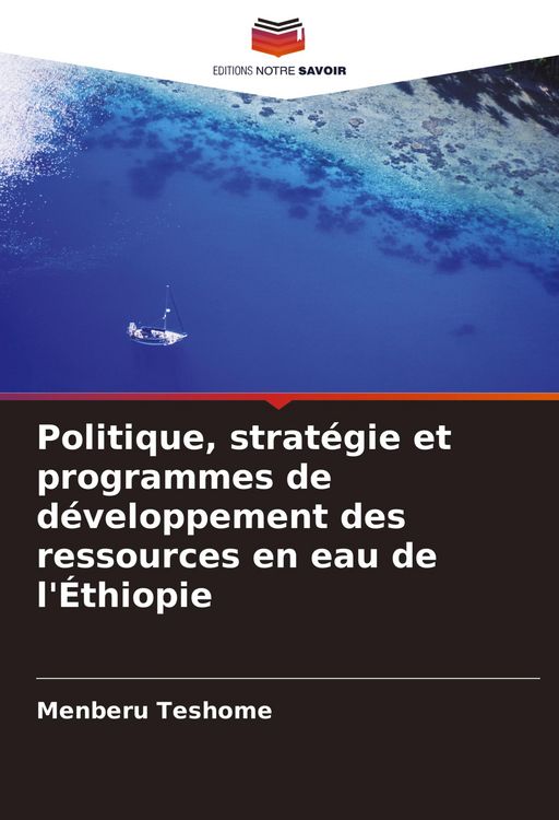 Produktbild: Politique, strat&eacute;gie et programmes de d&eacute;veloppement des ressources en eau de l'&Eacute;thiopie