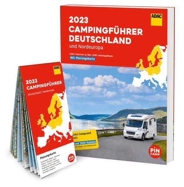Produktbild: ADAC Campingf&uuml;hrer Deutschland/Nordeuropa 2023