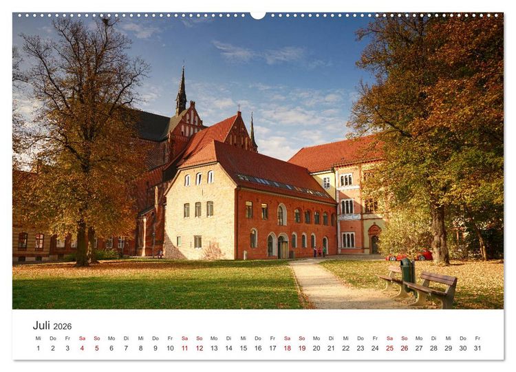 Produktbild: Unser sch&ouml;nes Wismar (hochwertiger Premium Wandkalender 2026 DIN A2 quer), Kunstdruck in Hochglanz