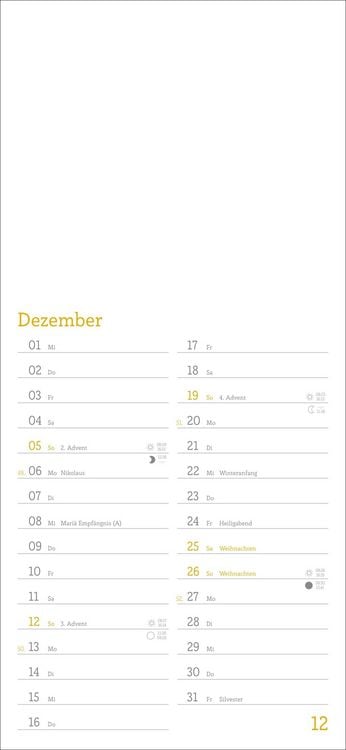 Produktbild: Kalender zum Selbstgestalten 2027