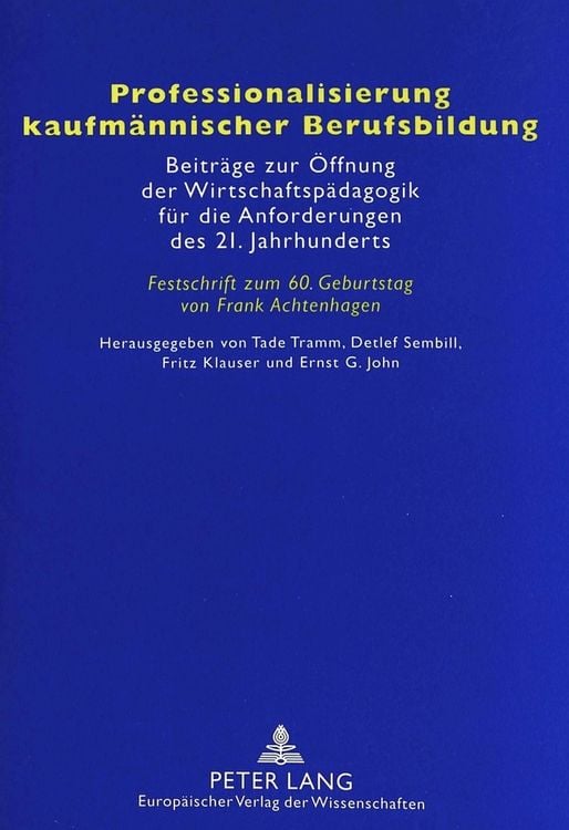 Produktbild: Professionalisierung kaufm&auml;nnischer Berufsbildung