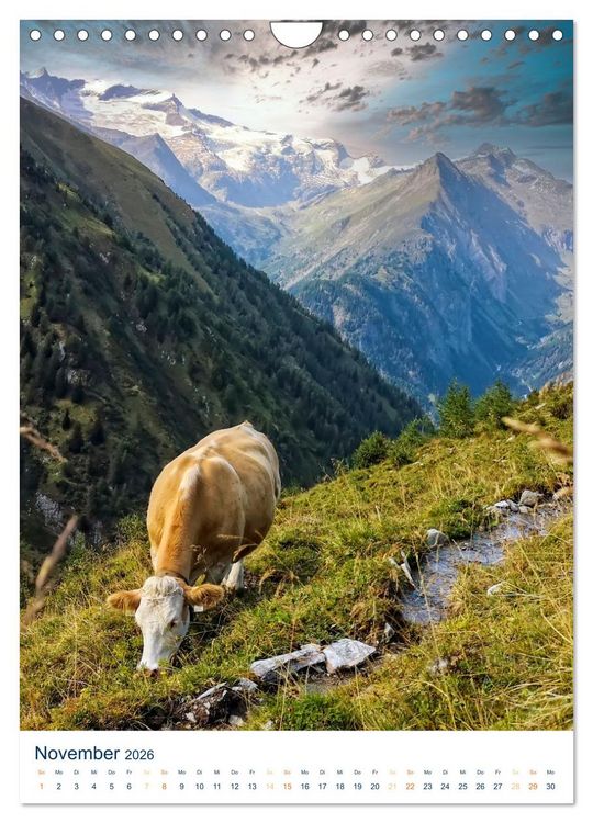 Produktbild: Sommer in &Ouml;sterreich - sonnige Tage in den Bergen (Wandkalender 2026 DIN A4 hoch), CALVENDO Monatskalender