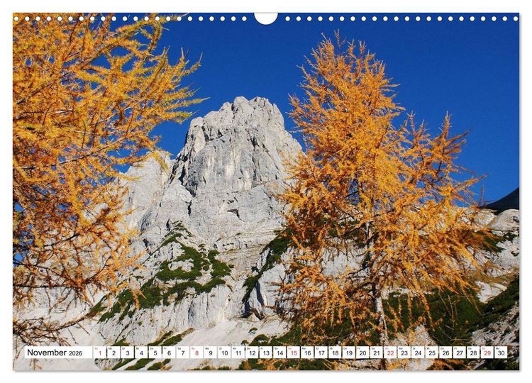 Produktbild: Die Alpen im Herzen von &Ouml;sterreich (Wandkalender 2026 DIN A3 quer), CALVENDO Monatskalender