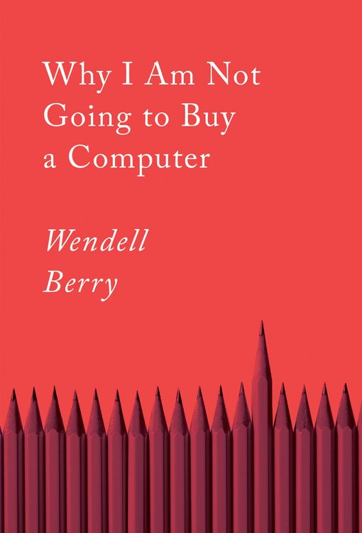 Produktbild: Why I Am Not Going to Buy a Computer