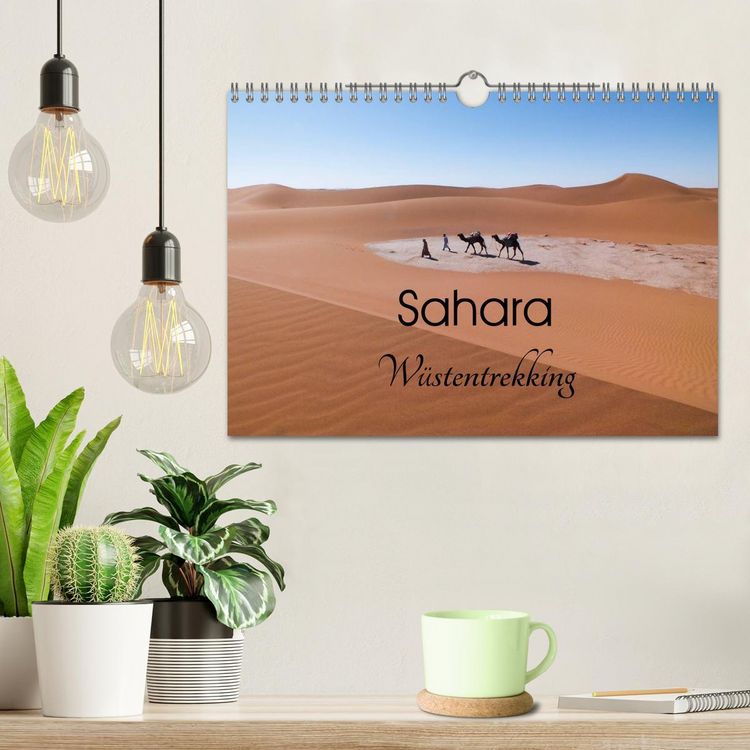Produktbild: Sahara W&uuml;stentrekking (Wandkalender 2026 DIN A4 quer), CALVENDO Monatskalender