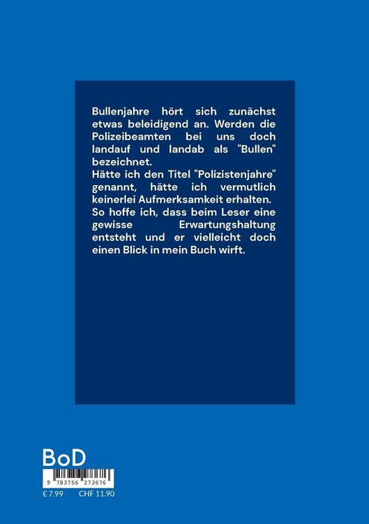 Produktbild: Bullenjahre