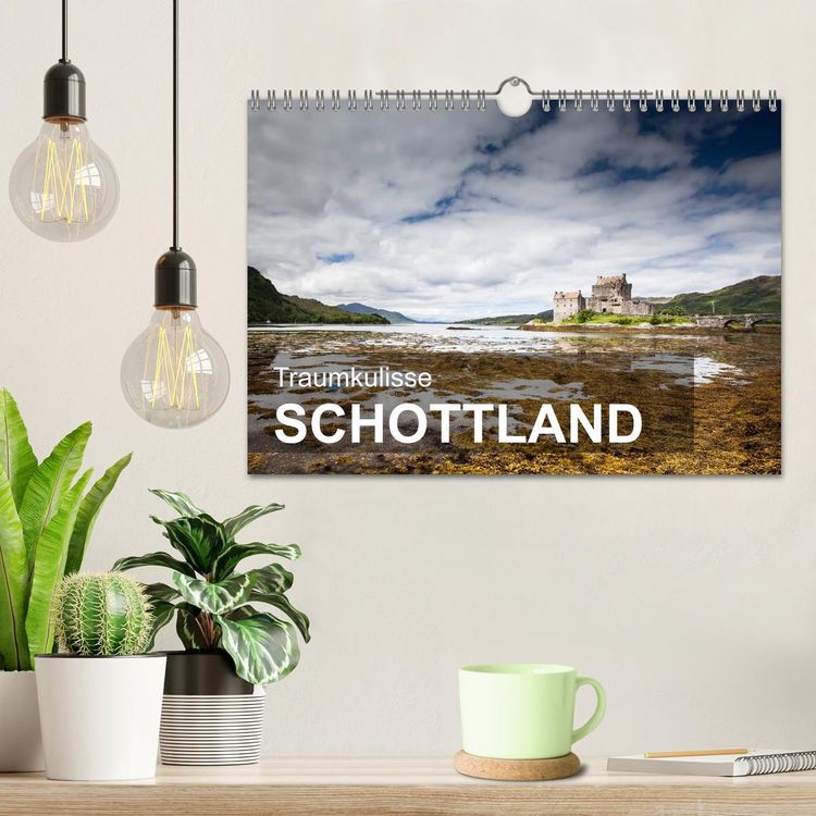 Produktbild: Traumkulisse Schottland (Wandkalender 2026 DIN A4 quer), CALVENDO Monatskalender