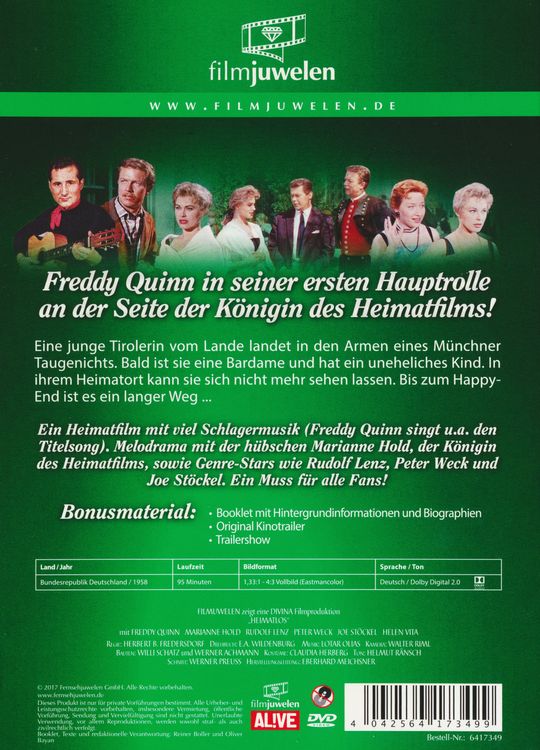 Produktbild: Heimatlos - filmjuwelen