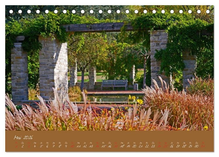 Produktbild: D&uuml;sseldorfer Nordpark (Tischkalender 2026 DIN A5 quer), CALVENDO Monatskalender